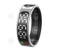 INN Bague intelligente IP68 étanche Bluetooth 5.3 avec écran tactile charge magnétique anneau de santé smart ring bague connectée