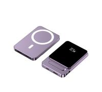 INN Batterie externe 10000mAh Violet pratique Batterie externe magnétique Batterie Externe Magsafe Batterie Externe Magnétique san