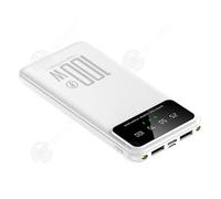 INN Batterie externe 20000Ah entrée et sortie USB alimentation mobile à charge rapide compatible avec les téléphones mobiles