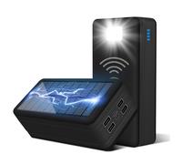 INN Batterie externe 50000mah prise en charge de la recharge sans fil chargez jusqu'à quatre appareils simultanément chargeur