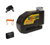 INN Bloque disque 110DB IPX6 étanche alliage d'aluminium avec sac bloque disque mini U moto bloque disque antivol moto homologué