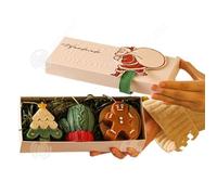 INN Bougie parfumée 3 pcs Coffret cadeau bougie parfumée dessin animé petit cadeau de noël souvenir exquis profitez souvenirs