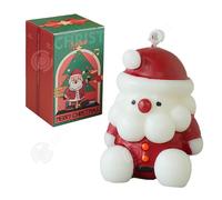 INN Bougie parfumée 5,9x5,3x7,5 cm Coffret cadeau bougie parfumée dessin animé petit cadeau de noël souvenir exquis profitez