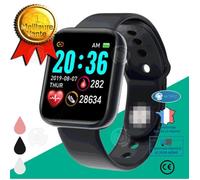 INN® Bracelet intelligent y68 Bracelet intelligent Bluetooth Bracelet de fréquence cardiaque sain Sports de plein air pour hommes