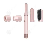 INN Brosse à air chaud 5 en 1 1300 W 3 vitesses Réglages Soin capillaire aux ions négatifs Comprend plusieurs accessoires de