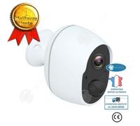 INN® Caméra batterie enfichable, caméra de surveillance à domicile sans fil caméra de surveillance de batterie de téléphone portable