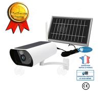 INN® Caméra Caméra WIFI à distance solaire Caméra de surveillance de sécurité HD Caméra sans fil étanche extérieure