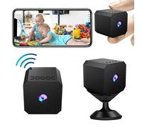 INN Camera surveillance 33x33mm 2,4 GHZ wifi conception magnétique mini caméra HD sans fil visualisation à distance possible avec