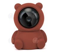 INN Caméra surveillance ours wifi 1080p audio bidirectionnel vision nocturne détection de mouvement babyphone caméra dessins animés
