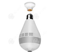 INN Camera surveillance Panorama à 360 degrés caméra surveillance forme d'ampoule haute définition écran caméra WiFi panoramique