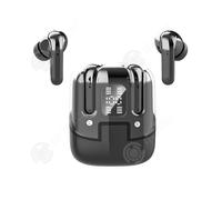 INN Casque bluetooth à batterie ultra longue durée 700 mAh affichage LED chargement type C deux paires d'écouteurs longue batterie