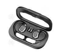 INN Casque conduction osseuse IPX5 noir 400mA bluetooth 5.4 étanche bluetooth ecouteurs bluetooth sans fil casque bluetooth sans