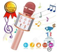 INN chanson artefact microphone microphone audio intégré sans fil Bluetooth maison enregistrement KTV en direct haut-parleur polyval