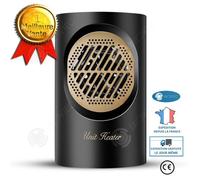 INN® Chauffage Noir Chauffage Mini Maison Petit Chauffage Étudiant Bureau Chauffage Chauffage Silencieux Portable Chauffage Électri