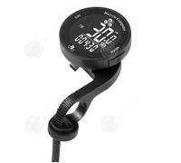 INN Compteur de vitesse étanchéité IPX6 compteur de vitesse rétroéclairé pour vélo de route extérieur Écran noir avec texte blanc