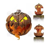 INN Décorations citrouille jardin 20x20cm figurine potiron extérieur citrouille décorative résine décoration halloween jardin