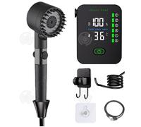 INN Douche de Camping 10W tuyau d'eau 2m Hôte de douche à affichage numérique intelligent Suspension adsorbable Forte absorption