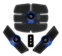INN Electrostimulateur musculaire ABS entraînement abdominal ems rapide efficace et sûr ceinture musculation abdominale
