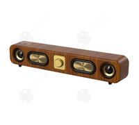 INN Enceinte bluetooth rétro stéréo avec bass puissantes élégant haut-parleur bluetooth pour décoration maison parleur bluetooth