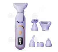 INN Épilateur ensemble électrique étanche sans fil multifonctionnel 5 en 1 avec 5 accessoires rotation à 180 degrés pour wet et dry