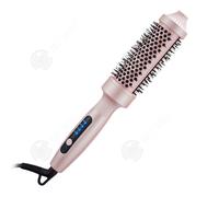 INN Fer à friser manuel rose 60w 38mm 110-220v 4 niveaux réglables chauffage céramique ptc anti-brûlure boucleur a cheveux peigne