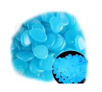 INN Galet lumineux cailloux 100 pièces pierres lumineuses gravier lumineux pavés herbe de jardin décoration de récipient de