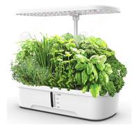 INN Hydroponique 12 cellules avec lampe de culture LED support réglable hauteur Kit germination avec pompe intelligente