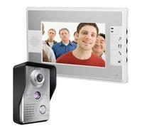 INN® interphone vidéo connecté filaire avec caméra extérieur écran 7 pouces système sécurité maison vision nocturne 4 fils sonnette