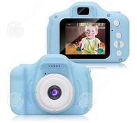 INN Jouets 3-6 Ans Fille Appareil Photo Enfant Appareil Photo Numerique Enfants Cadeaux Anniversaire Noël Présente (Bleu)