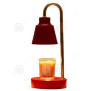 INN Lampe Chauffe-bougie 26x11cm Sécurité anti-brûlure Variateur luminosité Répartir uniformément le parfum Sans Flamme ni Fumée