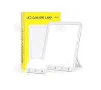 INN Lampe de luminothérapie 10000LUX avec trois modes de température de couleur et cinq niveaux de mode gradation lampe solaire