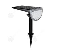 INN Lampe solaire extérieur 2 pcs 25x7x18x9cm IP65 1800mah lumière solaire extérieur lampe solaire LED lampe borne solaire spot LED