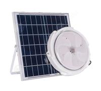 INN Lampe solaire interieur 300w avec télécommande diamètre 24cm 120led 5000mah avec fonction chronométrage pour