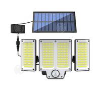 INN Lampe solaire lampe solaire extérieur éclairage de jardin avec détecteur de mouvement lumière de jardin IP55 280LED Étanche