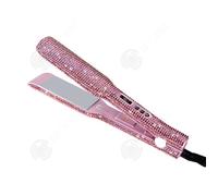 INN Lisseur cheveux 26x3cm lisseur de cheveux de luxe à diamant plaque de lissage pour cheveux lisseur ceramic rose rouleaux