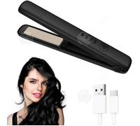 INN Lisseur sans fil led 3000mah 4 niveaux réglage USB soins capillaires aux ions négatifs lisseur cheveux pour curling et lissage