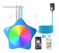 INN Lumière piscine 1 pcs 10W Lampe de piscine LED suspendue magnétique avec contrôle intelligent par application éclairage