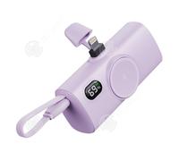 INN Mini batterie externe 5000mah 3 en 1 affichage numérique et lumière LED power bank pour montres et téléphones batterie portable