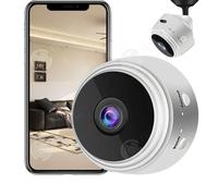 INN Mini caméra WiFi HD 1080p caméra de sécurité intérieure avec prise de vue nocturne infrarouge capteur de et grand angle 150