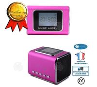 INN Mini haut-parleur numérique Subwoofer de téléphone portable portable extérieur Cadeau créatif Petit haut-parleur