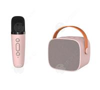 INN® Mini microphone audio portable sans fil Bluetooth, ensemble de microphones audio karaoké adaptés aux sports et à l'extérieur