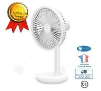 INN® Mini ventilateur de bureau portable tournant avec charge 5W