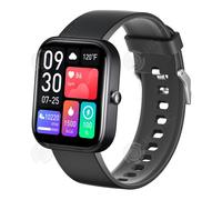 INN Montre connectée montre parlante intelligente 2.0 pouces montre parlante étanche à la poussière et à l'eau IP68 350 mah Noir