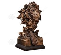 INN Ornements 30x17x14cm ornement de lion vintage salon bureau décoration de bureau cadeau ornement de lion petits objets