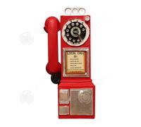 INN Ornements 9x29x7cm ornement de téléphone vintage décoration murale café suspension murale bureau artisanat petits objets