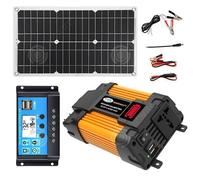 INN Panneau solaire pliable 18w 12v-220v panneau solaire alimentation secours idéal pour les vacances le travail borne port USB