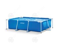 INN Piscine metal frame 2.2x1.50x0.6m PVC piscine metal frame junior rectangulaire tubulaire piscinette metal frame ronde tubulaire