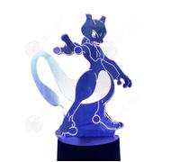 INN Pokémon Pikachu 3D veilleuse LED rechargeable lumière douce protection des yeux cadeau d'anniversaire Pokémon authentique