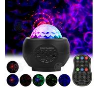 INN Projecteur ciel etoile planetarium avec télécommande et haut-parleur de mus galaxy projector lampe skylight projecteur