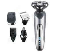 INN Rasoir electrique 3 en 1 800mah entièrement lavable tondeuse multifonctionnelle pour poils de nez rasoir intelligent